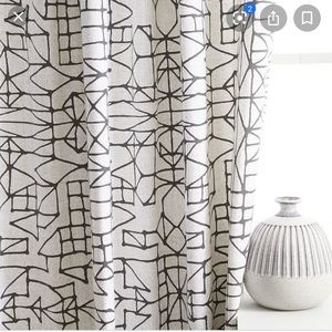 Pair of West Elm Curtains 48”x84”